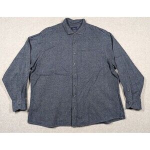 Proper Cloth Men‎ Shirt 2XL Flannel Warm Button Up Long Sleeve Collared Casual